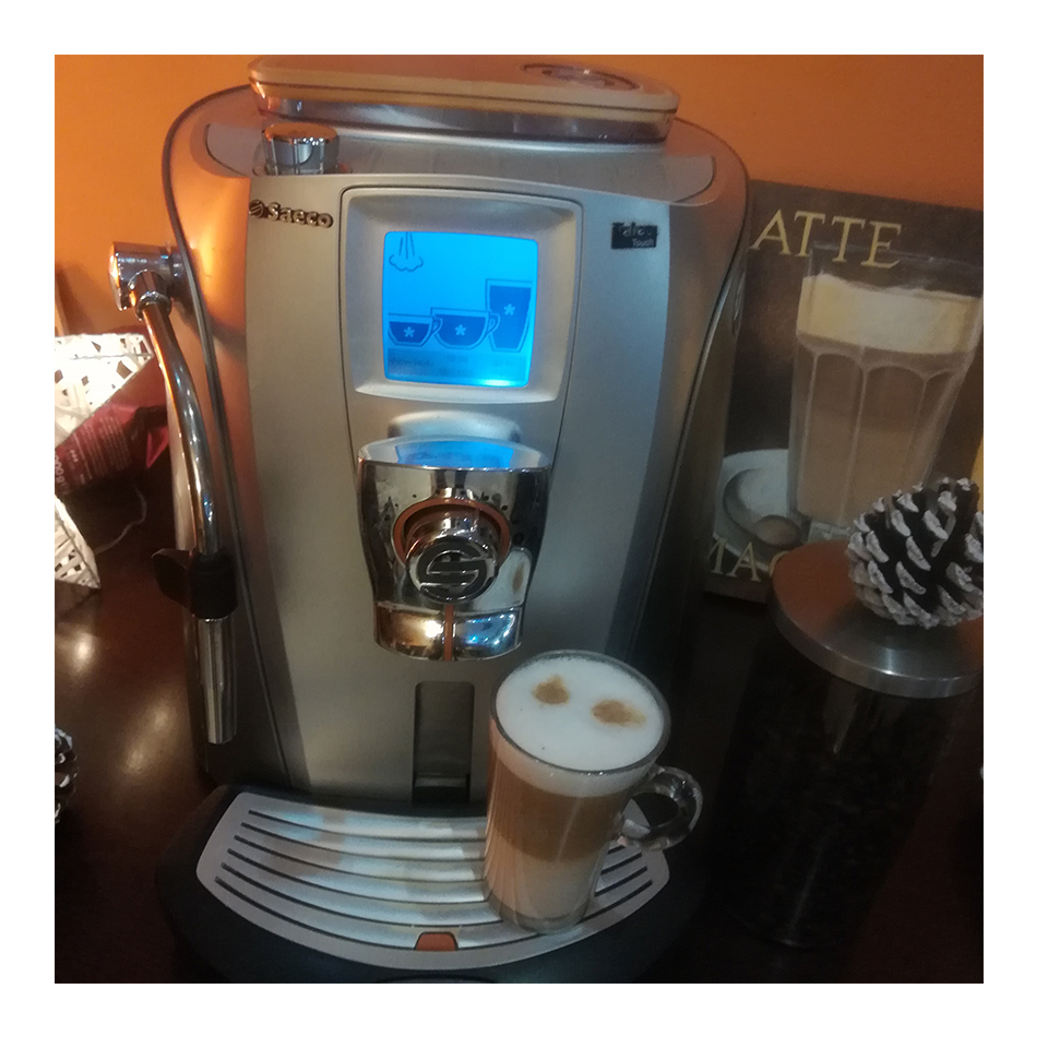 Saeco Talea Touch használt, automata darálós kávéfőzőgép