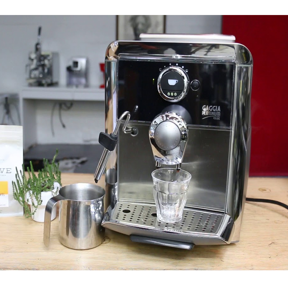 Gaggia Platinum Vogue automata darálós kávéfőzőgép