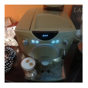 Siemens Titanium használt, automata darálós kávéfőzőgép